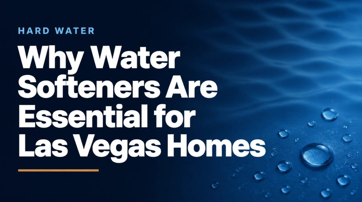 Why Water Softeners Are Essential for Las Vegas Homes