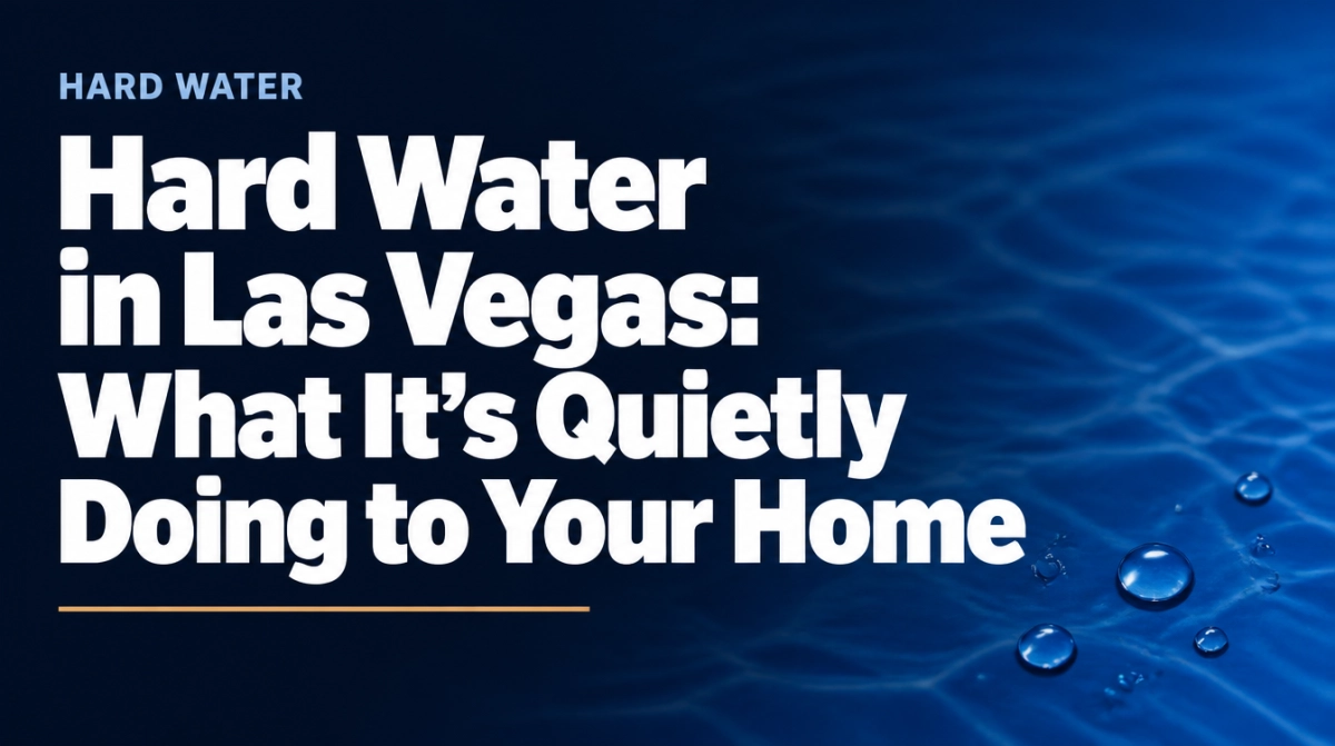 Hard Water in Las Vegas: What It's Quietly Doing to Your Home
