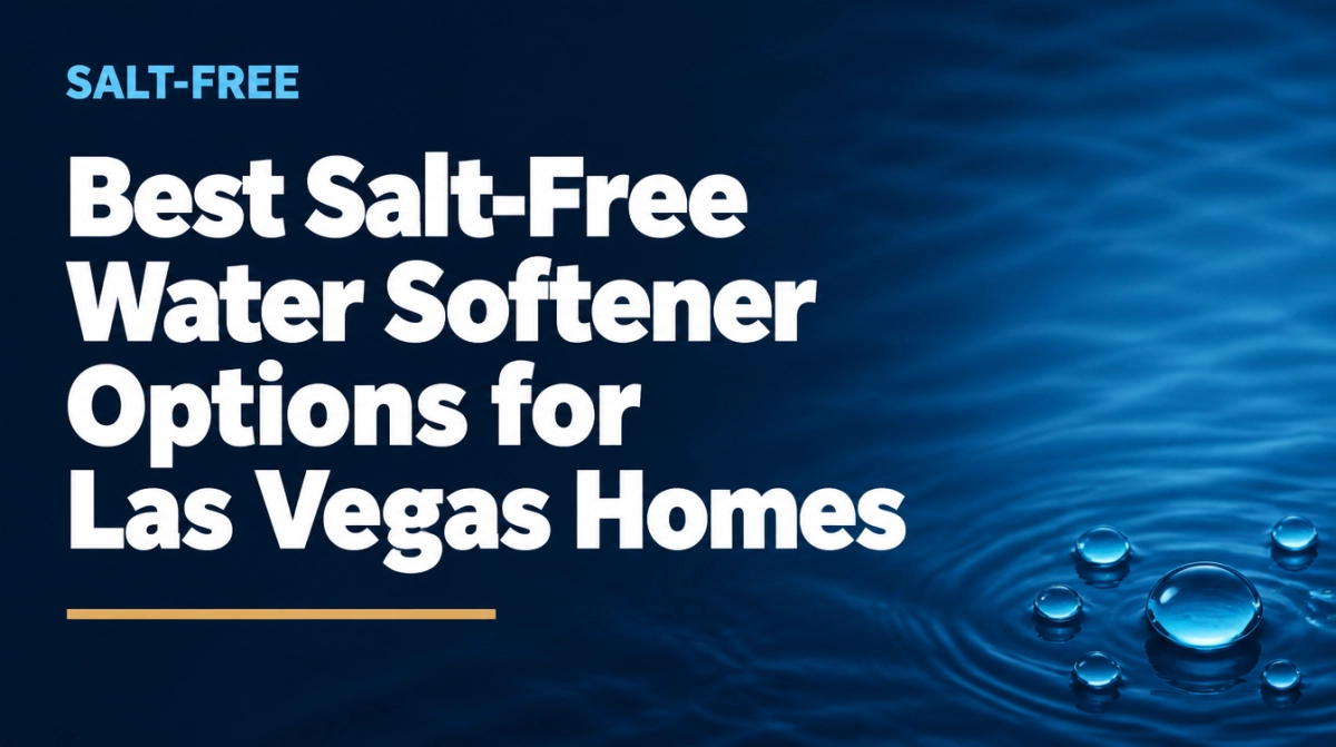 Best Salt-Free Water Softener Options for Las Vegas Homes