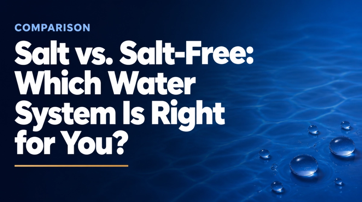 Salt vs. Salt-Free: Which Water System Is Right for You?