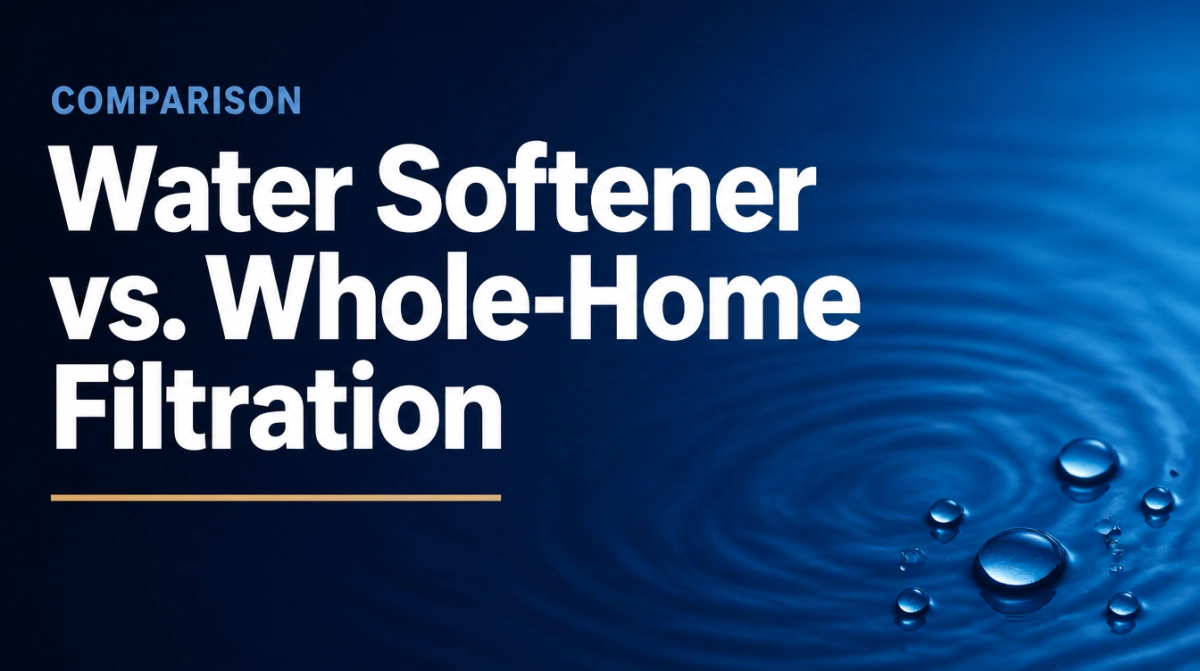 Water Softener vs. Whole-Home Filtration: Which Does a Las Vegas Home Need?